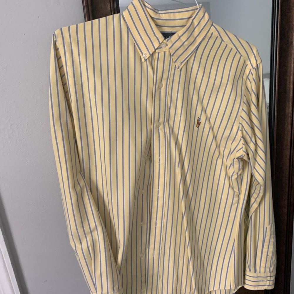 SOLD- Polo button down